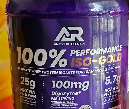 AR 100% ISO-gold whey protein